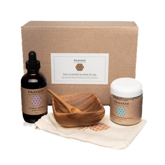 Cleanser & Mask Ritual | Ayurvedic Facial Cleansing Kit