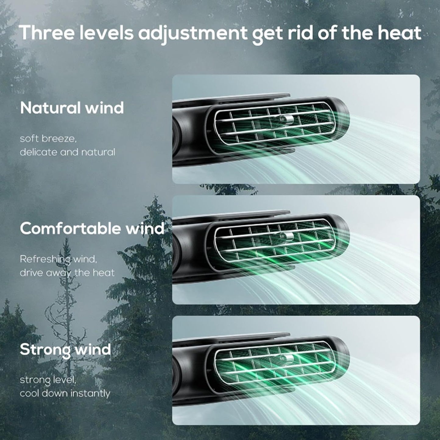 Personal Car Seat Cooling Fan