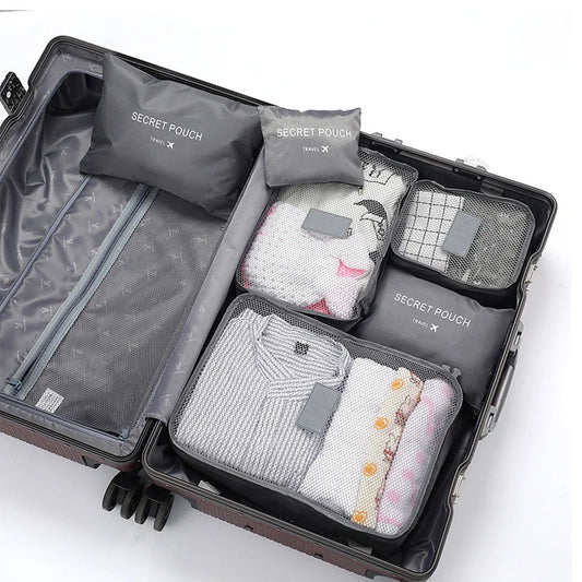 6 Pcs Travel Storage Bags